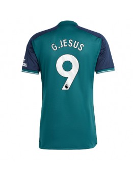 Moški Nogometna dresi replika Arsenal Gabriel Jesus #9 Tretji 2023-24 Kratek rokav